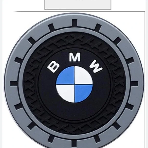 BMW Car Cupholder Mats - Picture 2 of 3